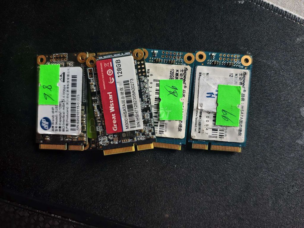 Ổ cứng SSD mSATA 128GB. Mua bán Linh kiện (RAM, Card...) tại Thị xã Phú Mỹ Bà Rịa - Vũng Tàu được đăng bởi MT Huỳnh Nhật  hình 1
