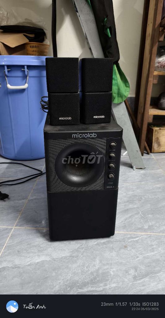 Microlab x3 2.1 cực siêu bass