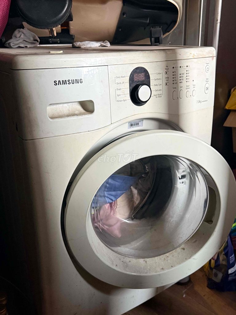 Máy giặt Samsung 7.0kg cửa trước Trắng. Mua bán Máy giặt tại Thành phố Dĩ An Bình Dương được đăng bởi Nguyễn Ngọc Huy hình 1