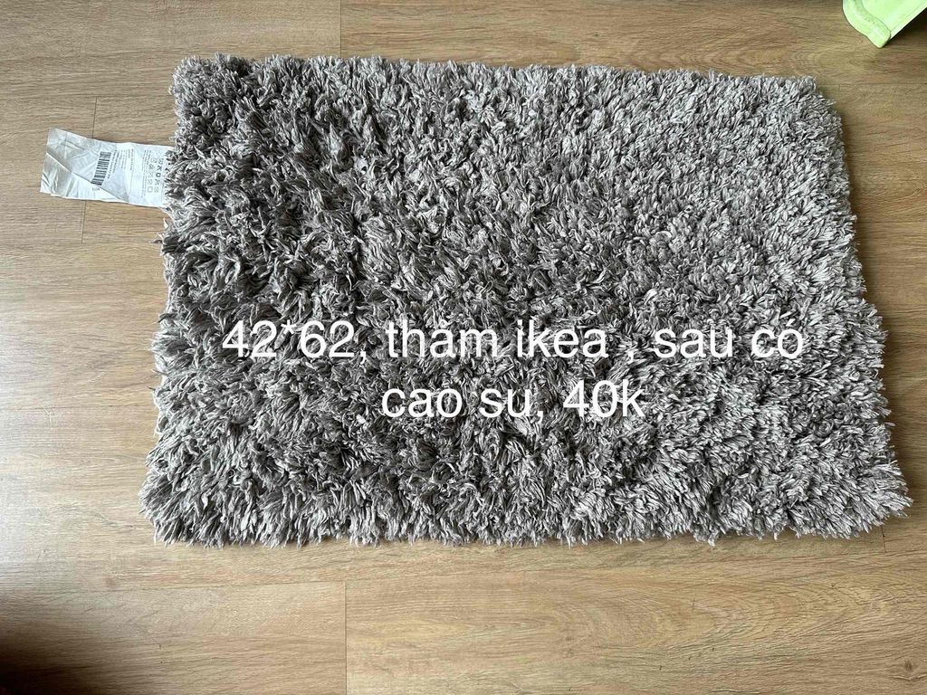 Thảm lông Ikea bếp (40*60)