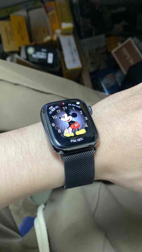 Apple Watch Series 8 41mm Thép Đen. Mua bán Thiết bị đeo thông minh tại Quận Hai Bà Trưng Hà Nội được đăng bởi Thành hình 1