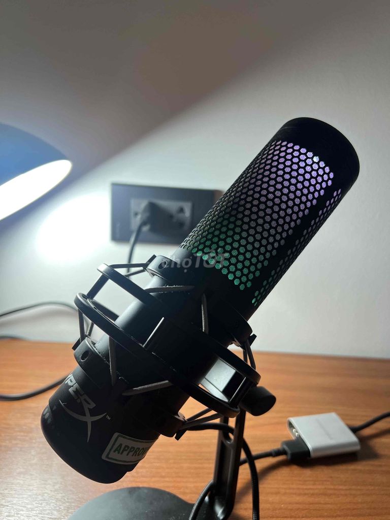 Micro HyperX Đen Livestream Podcast. Mua bán Tivi, Âm thanh tại Thành phố Thủ Đức Tp Hồ Chí Minh được đăng bởi Châu Đình Linh hình 1