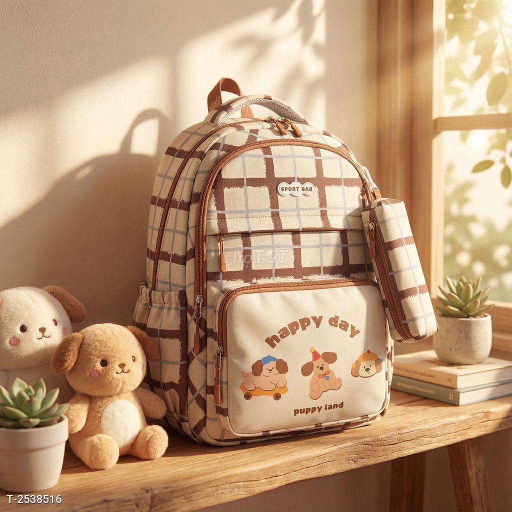 BALO CÚN VUI NHỘN, KÈM TÚI PHỤ – A5511 TTS. Mua bán Túi xách tại Quận Hoàng Mai Hà Nội được đăng bởi Siêu thị Anh Tú 68   hình 1