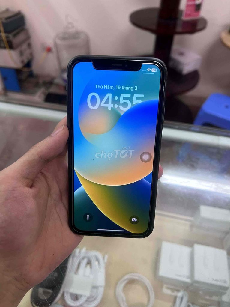 iPhone 11 Đen Đã qua sử dụng. Mua bán Điện thoại tại Huyện Yên Khánh Ninh Bình được đăng bởi võ trọng khánh hình 1