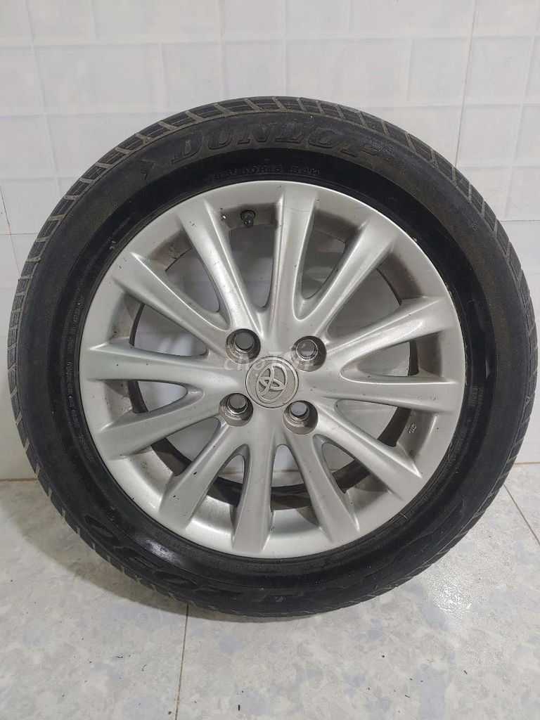Bán 4 bánh xe (mâm+ vỏ) ô tô vios 185/60 r15,. Mua bán Phụ tùng xe tại Huyện Long Hồ Vĩnh Long được đăng bởi Laptop Quỳnh Lâm hình 1