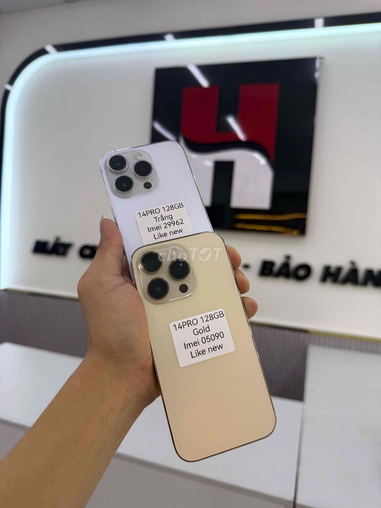 Apple iPhone 14 Pro 128GB Trắng Like New. Mua bán Điện thoại tại Thành phố Thuận An Bình Dương được đăng bởi H Phone táo chất thuận an hình 1