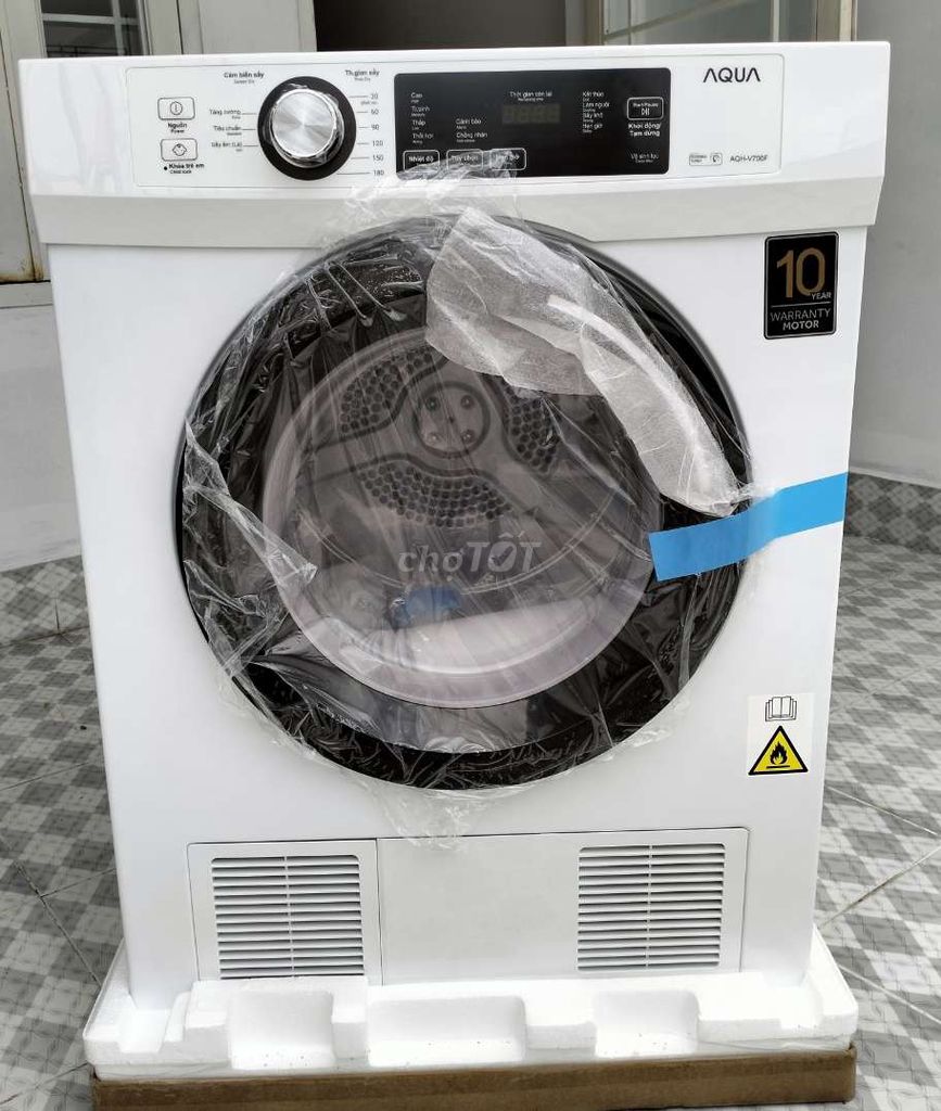 Máy sấy khô quần áo gia đình Aqua 7kg mới 100%