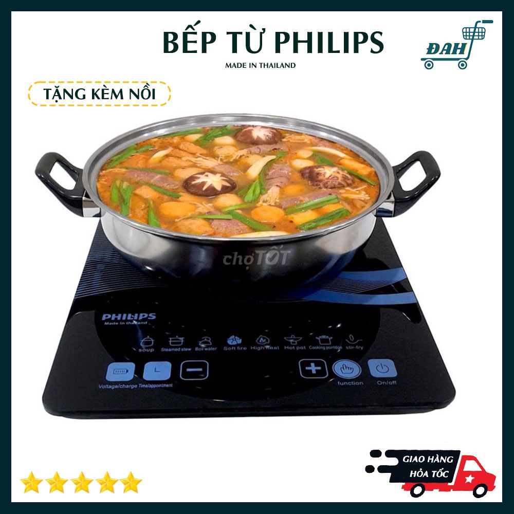 Bếp từ Philip tặng kèm nồi