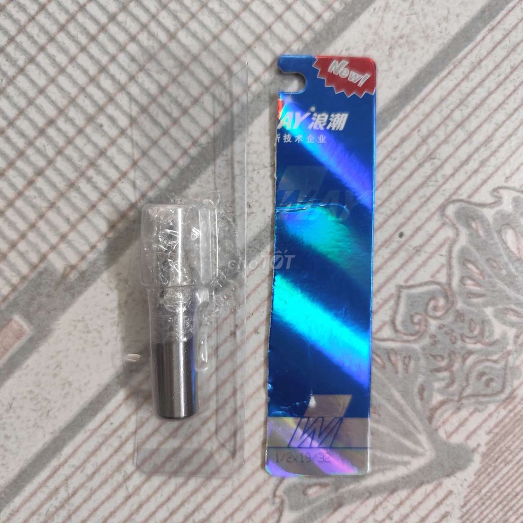 Mũi phay CNC V Tideway 1/2 x 19/32 45 độ Mới. Mua bán Đồ chuyên dụng, Giống nuôi trồng tại Quận 3 Tp Hồ Chí Minh được đăng bởi Bán hàng lạ hình 1