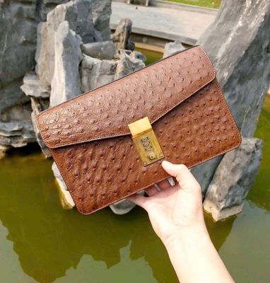 Clutch nam da đà điểu reggica italia✌. Mua bán Túi xách tại Quận Cầu Giấy Hà Nội được đăng bởi Tuấn Anh Phùng