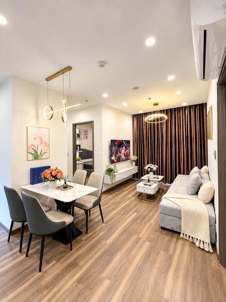 Сдается в аренду полностью меблированная квартира Beverly 2BR Vinhomes Ocean Park