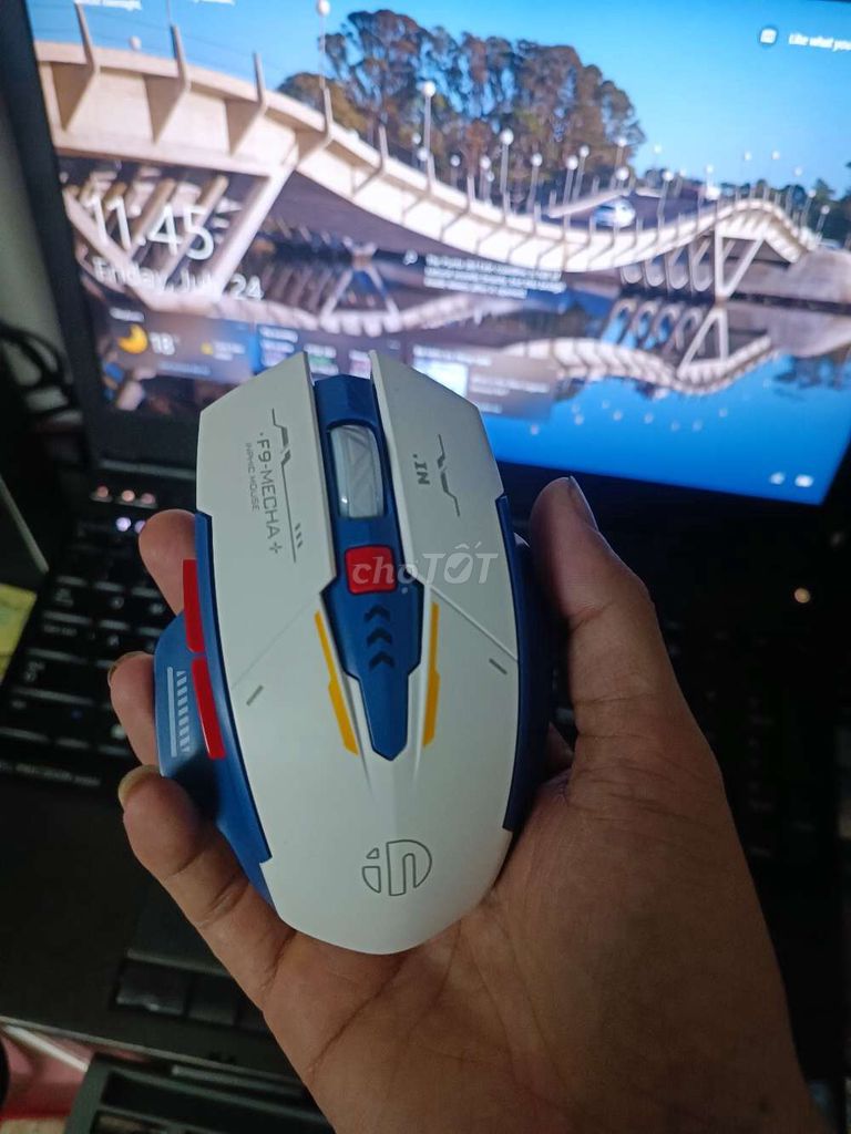 Chuột Bluetooth Gundam đẹp, tự sạc. Mua bán Phụ kiện (Màn hình, Chuột...) tại Quận Lê Chân Hải Phòng được đăng bởi Việt hình 1