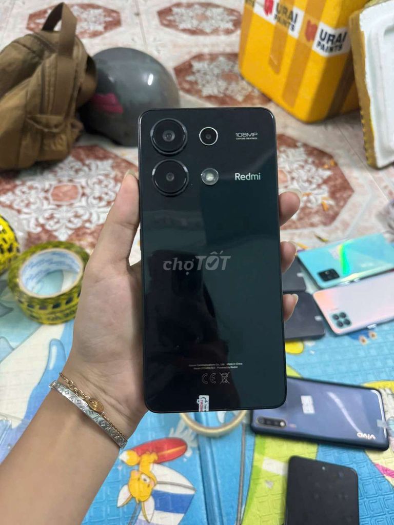 Redmi Note 13, r6 128GB, pin ok. Mua bán Điện thoại tại Thành phố Thủ Dầu Một Bình Dương được đăng bởi Phước Mobile hình 1