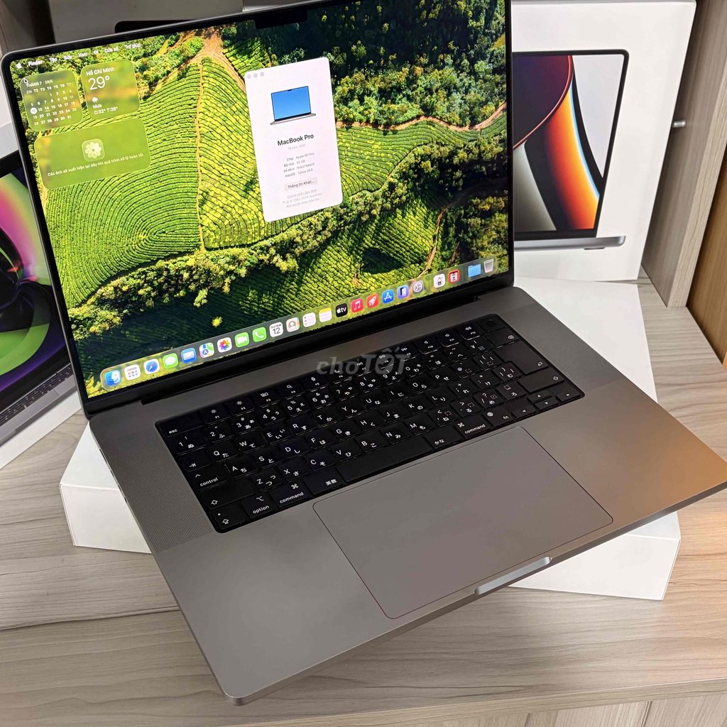 MacBook Pro 2021  16 inch M1 Pro 32GB/512GB Xám 20. Mua bán Laptop tại Quận Bình Thạnh Tp Hồ Chí Minh được đăng bởi Mac Hiền 50 Nguyễn Cửu Vân hình 1