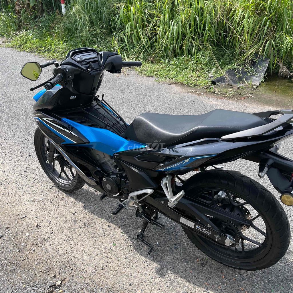 Winnex X Đời 2021 bản tiêu chuẩn Xanh Đen. Mua bán Xe máy tại Thành phố Tây Ninh Tây Ninh được đăng bởi Sang hình 2