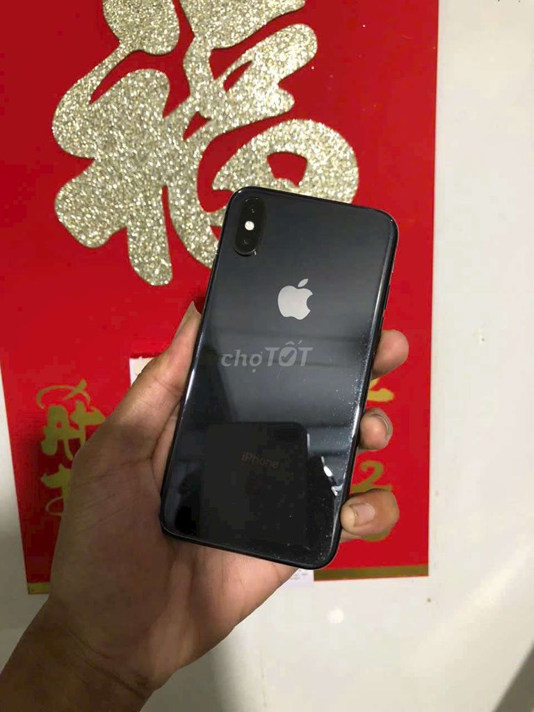 iPhone X 64Gb Qtế - Mất face - Màn thay - Pin 100%