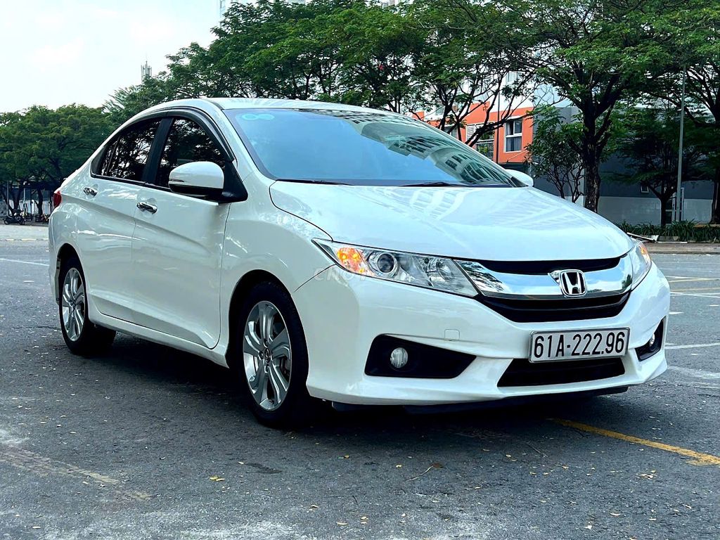 Honda City 2015 1.5 CVT -  màu trắng đẹp