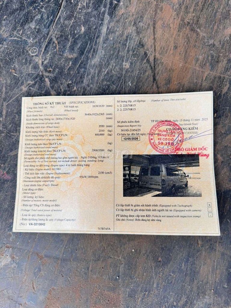 Mercedes sprinter 313 đời 2010 tải 800kg 6 người. Mua bán Xe tải, xe ben tại Quận Bình Tân Tp Hồ Chí Minh được đăng bởi tâm nhỏ 409 hình 8