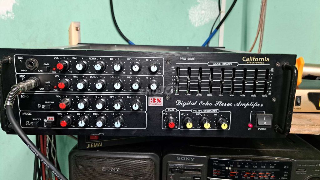 Amli CALIFORNIA pro 568E. EQ xịn. Mua bán Tivi, Âm thanh tại Quận Bình Tân Tp Hồ Chí Minh được đăng bởi PH Computer Music hình 4