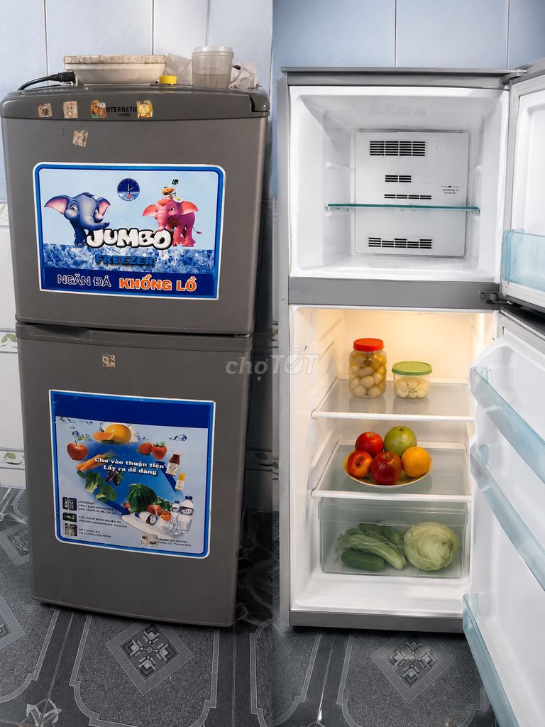 Jumbo 120l. Mua bán Tủ lạnh tại Thành phố Thủ Đức Tp Hồ Chí Minh được đăng bởi Khoa Điện Lạnh Trường Cao Đẳng Nghề Số 21 Binh Đoàn hình 1