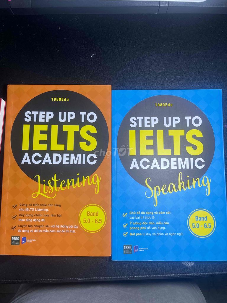 Sách Step Up To IELTS Academic Luyện thi IELTS. Mua bán Sách tại Huyện Tân Châu Tây Ninh được đăng bởi Trần quốc hạo hình 1