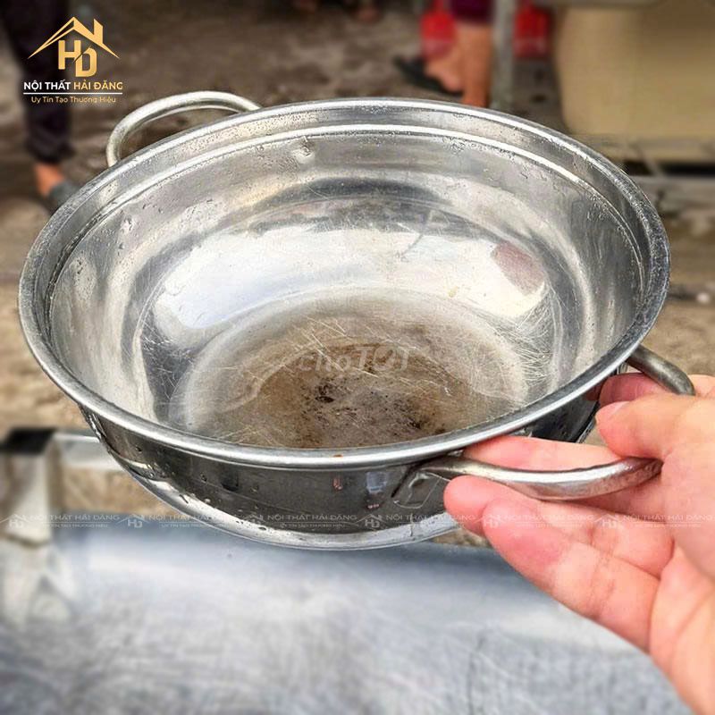 Nồi Inox Có Quai Cầm Cũ Còn Mới 90%. Mua bán Dụng cụ nhà bếp tại Quận Tân Phú Tp Hồ Chí Minh được đăng bởi Công Ty TNHH TM DV INKPRO hình 1