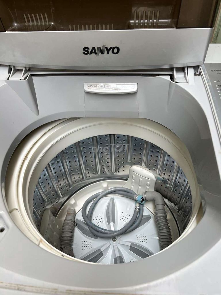 Máy giặt Sanyo cửa trên 8kg ASW-S80VT Trắng. Mua bán Máy giặt tại Quận 6 Tp Hồ Chí Minh được đăng bởi Hảo hình 1