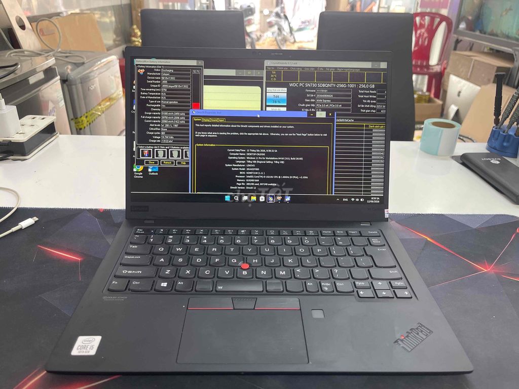 Lenovo ThinkPad X1 Carbon i5-10/8GB/256GB SSD. Mua bán Laptop tại Quận Gò Vấp Tp Hồ Chí Minh được đăng bởi Chí Hướng Group  hình 1