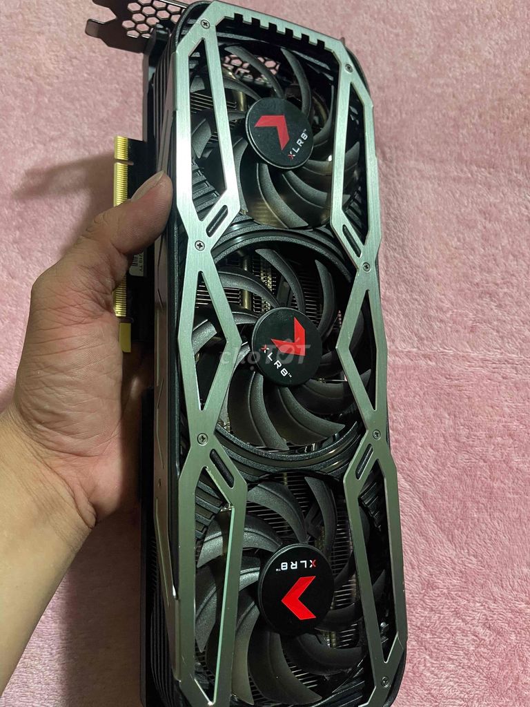 Card đồ họa PNY RTX 3080 Ti 12GB Đen. Mua bán Linh kiện (RAM, Card...) tại Huyện Trảng Bàng Tây Ninh được đăng bởi Đỗ Minh Luân hình 1