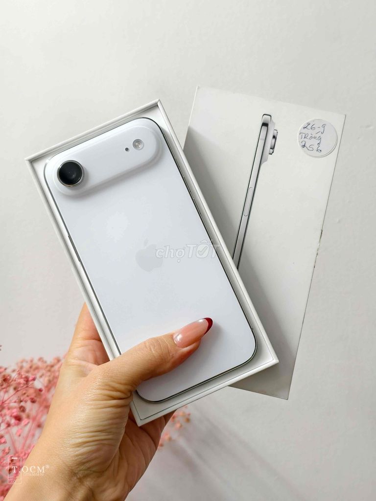 iPhone Air White 256Gb Chính Hãng Sạc 3Lần Fullbox. Mua bán Điện thoại tại Quận 5 Tp Hồ Chí Minh được đăng bởi Ánh Nguyệt hình 1