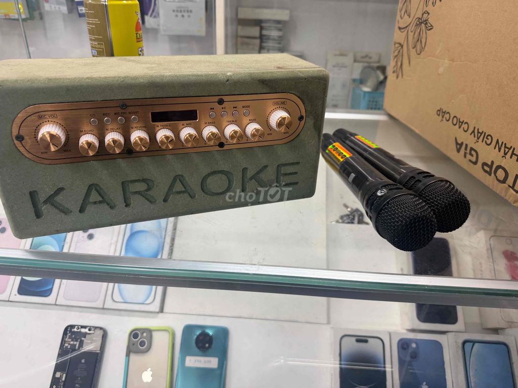 Micro karaoke K10 Đen. Mua bán Tivi, Âm thanh tại Thành phố Thủ Đức Tp Hồ Chí Minh được đăng bởi Nhi nhi shop hình 1