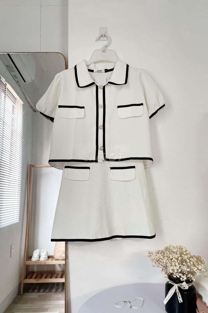 Set áo chân váy Nữ dệt kim size M Mới 95%. Mua bán Quần áo tại Thành phố Phan Rang-Tháp Chàm Ninh Thuận được đăng bởi Minh Khánh hình 1