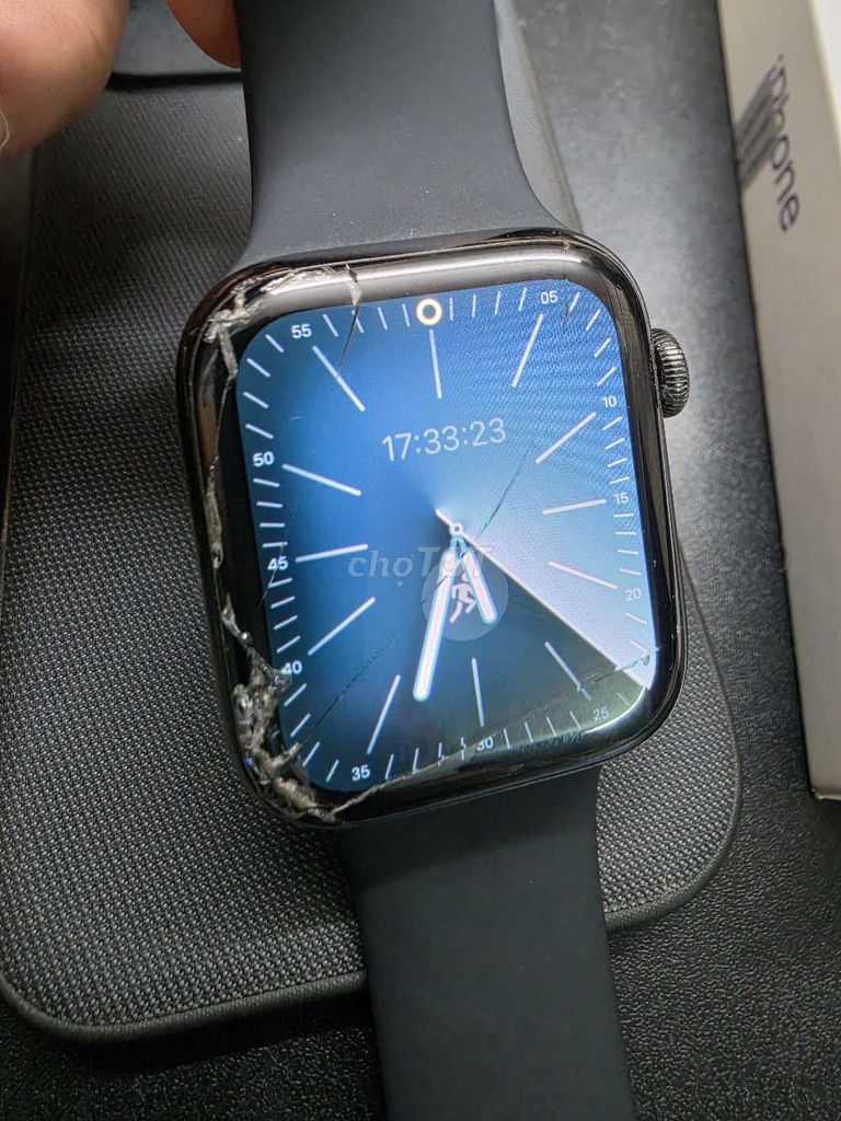 Apple Watch Series 6 44mm Đen LTE Vỡ kính. Mua bán Thiết bị đeo thông minh tại Quận Ba Đình Hà Nội được đăng bởi Huy hình 1