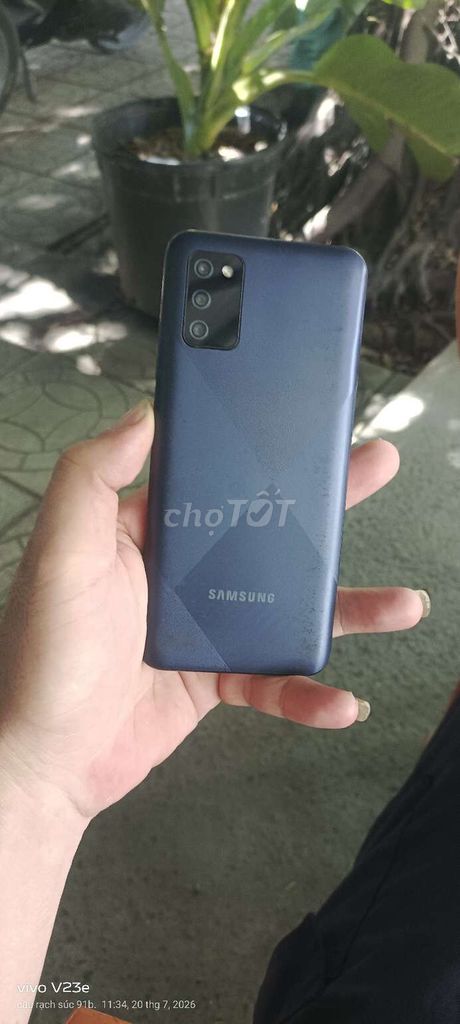 Samsung A02s 4GB 64GB Xanh đen Đã sử dụng. Mua bán Điện thoại tại Quận Bình Thuỷ Cần Thơ được đăng bởi cầu rạch súc 91b Nguyễn Văn Linh  hình 1