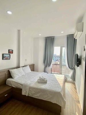 Căn hộ 1PN ban công - Đường Trần Nhật Duật Quận 1, gần chợ Tân Định