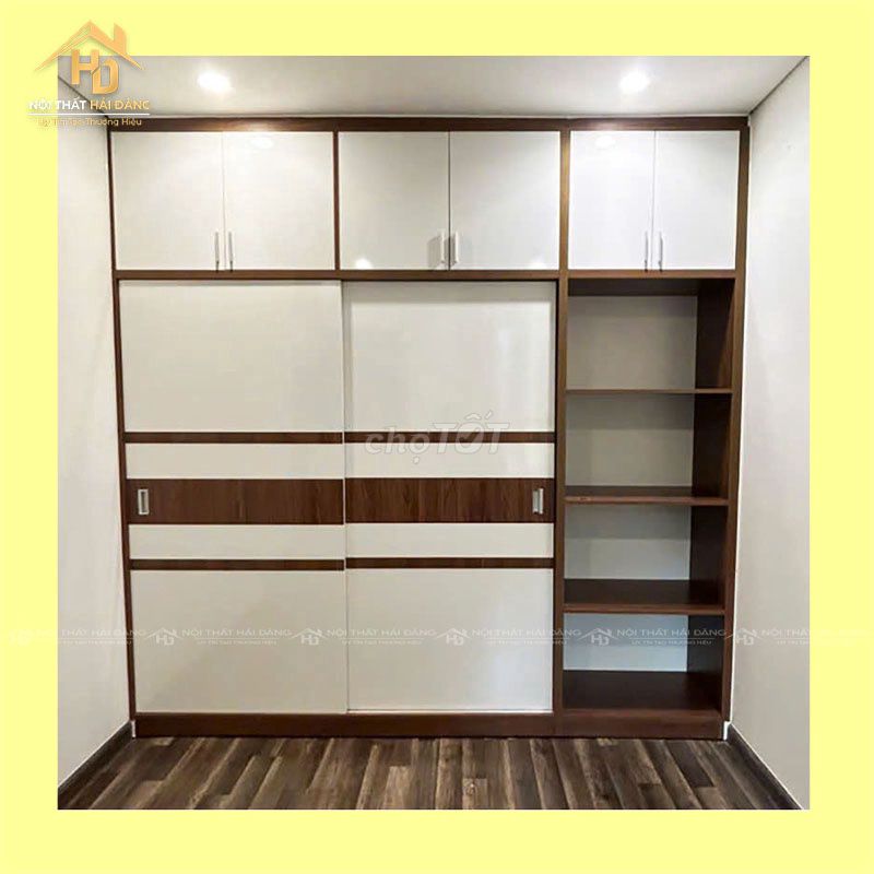Tủ Quần Áo Gỗ Công Nghiệp Trắng Còn Mới 90%. Mua bán Tủ, kệ gia đình tại Quận Tân Phú Tp Hồ Chí Minh được đăng bởi Công Ty TNHH TM DV INKPRO hình 1
