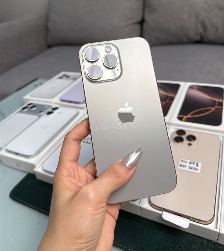 Apple iPhone 16 Pro Max 256GB Natural. Mua bán Điện thoại tại Quận Bình Thạnh Tp Hồ Chí Minh được đăng bởi Hội Đồ Điện Tử hình 1