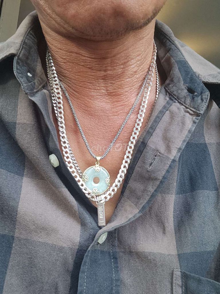 Dây chuyền Nam Bạc Ý. Mua bán Phụ kiện thời trang khác tại Quận 10 Tp Hồ Chí Minh được đăng bởi Antique unique GIAO LƯU SƯU TẦM hình 1