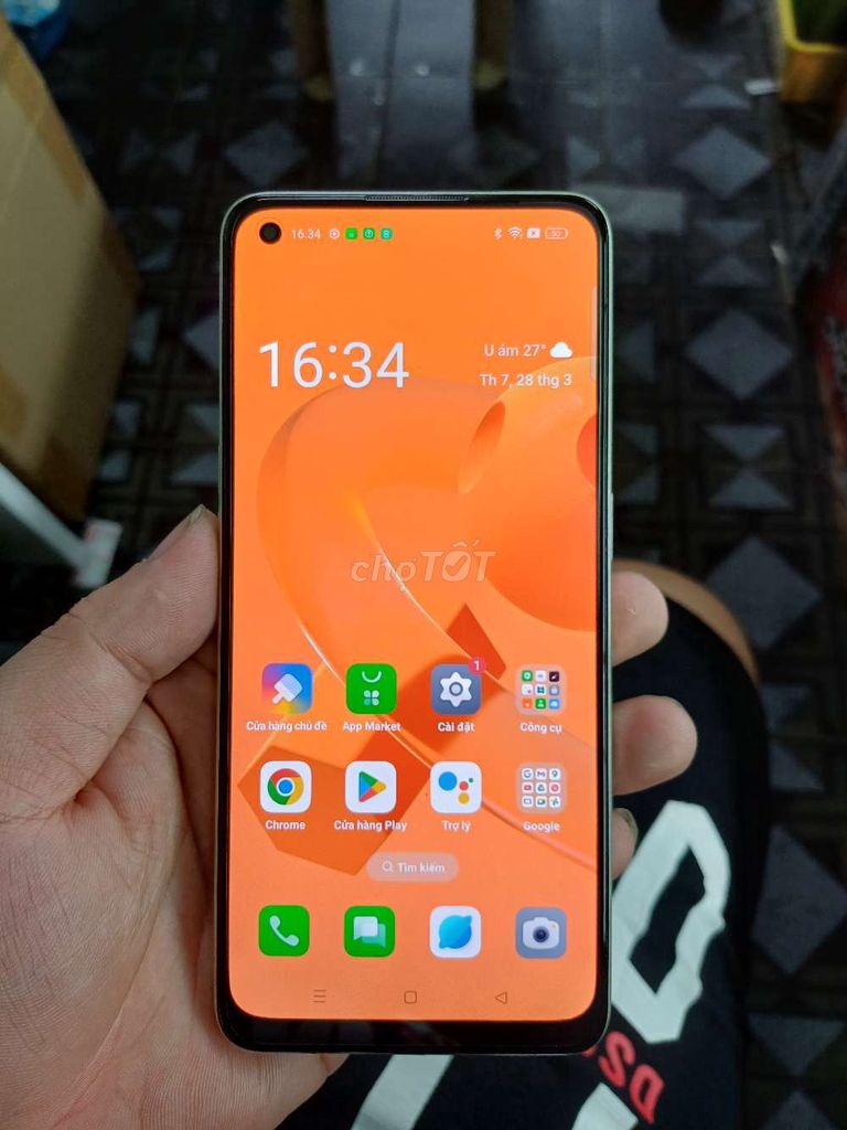 Oppo Reno7 128GB Vàng nhạt. Mua bán Điện thoại tại Thành phố Nam Định Nam Định được đăng bởi Thắng Nguyễn hình 1