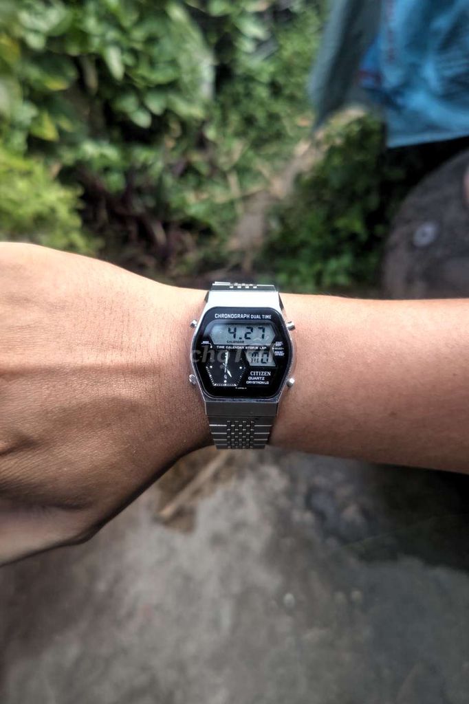 Đồng hồ Citizen Quartz Crystron LC Nam. Mua bán Đồng hồ tại Huyện Châu Thành Tiền Giang được đăng bởi Minh  hình 1