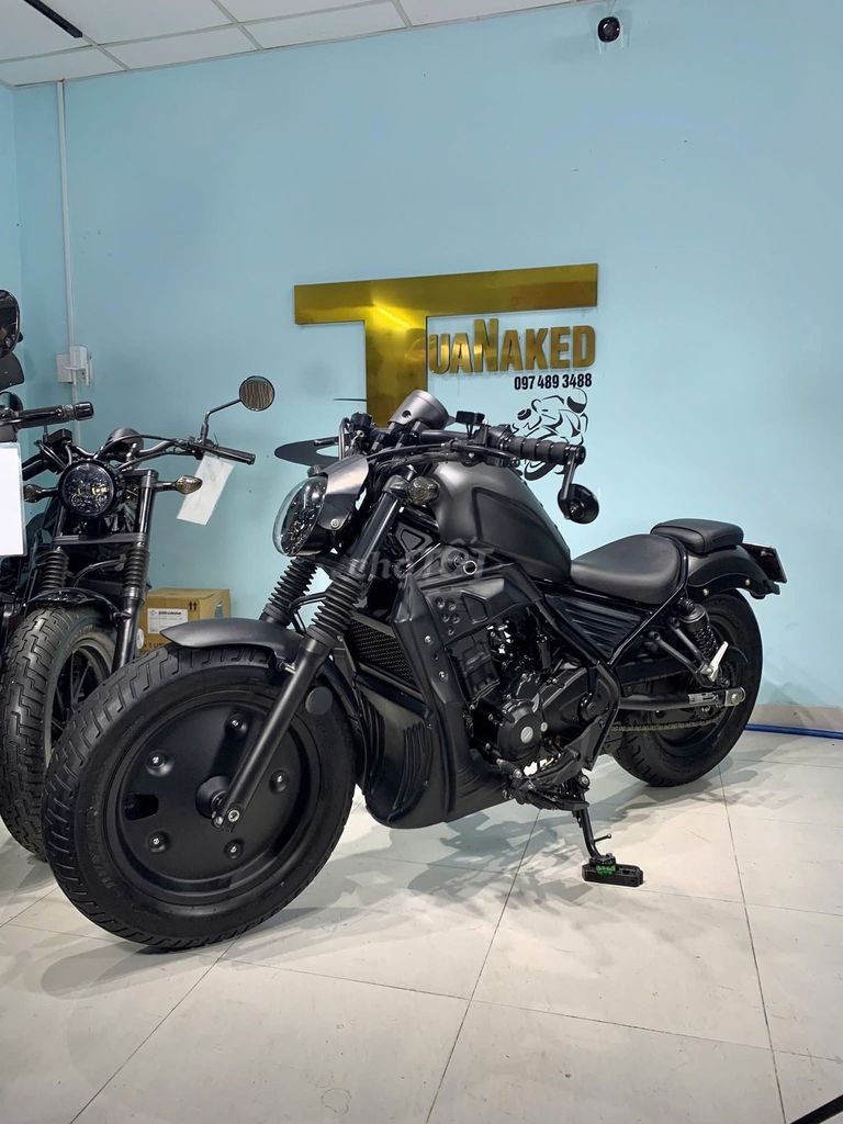 Honda Rebel 300 full đồ chơi + đủ đồ zin. Mua bán Xe máy tại Quận Gò Vấp Tp Hồ Chí Minh được đăng bởi Vuong Phan hình 4