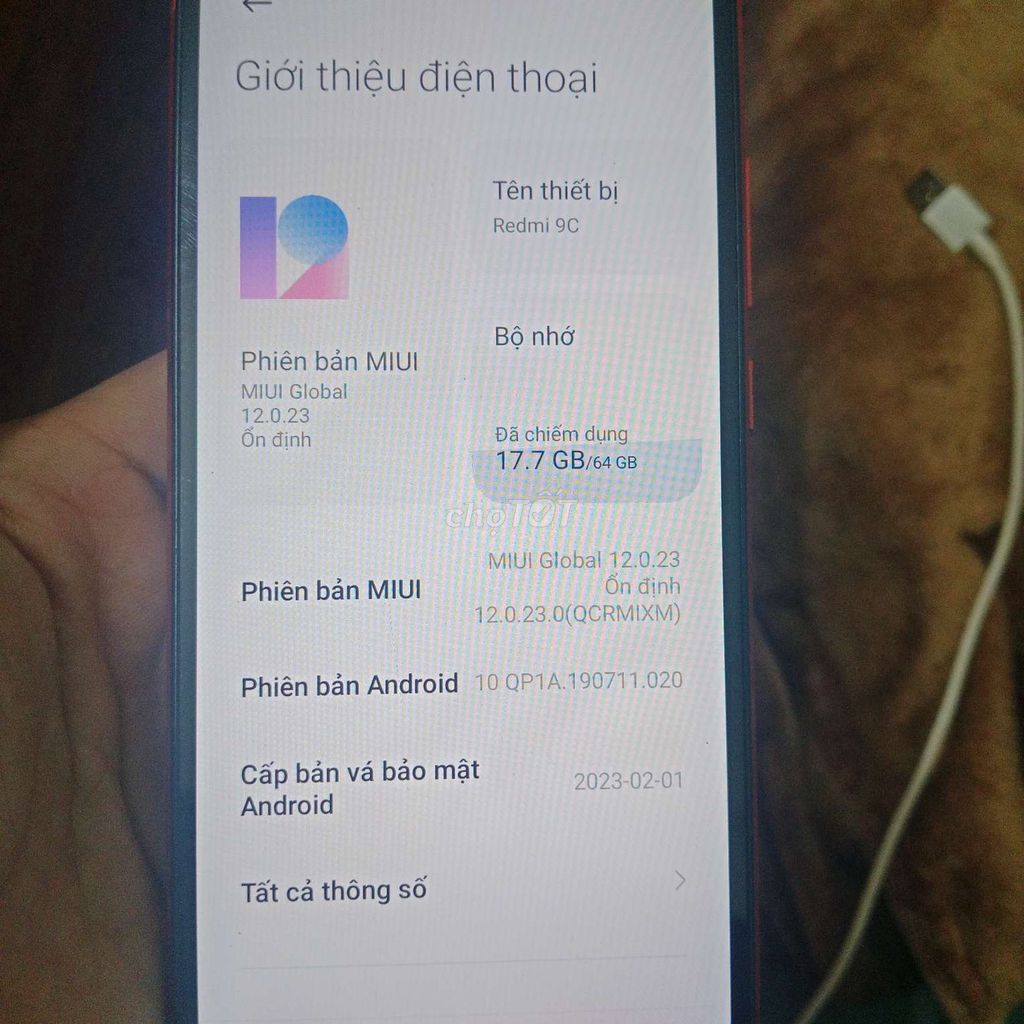 Xiaomi Redmi 9C 64GB Đỏ. Mua bán Điện thoại tại Quận Liên Chiểu Đà Nẵng được đăng bởi Viết Phạm hình 1