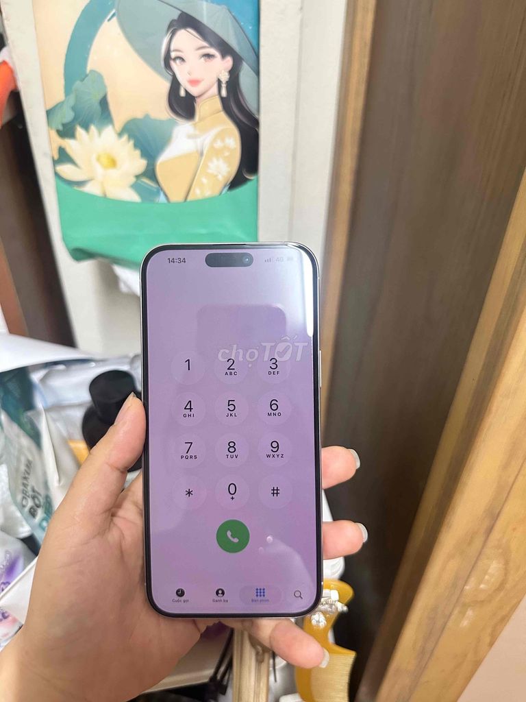Apple iPhone 16 Pro Max 256GB Trắng Zin All Mới 99. Mua bán Điện thoại tại Quận Hoàng Mai Hà Nội được đăng bởi phương phương hình 1