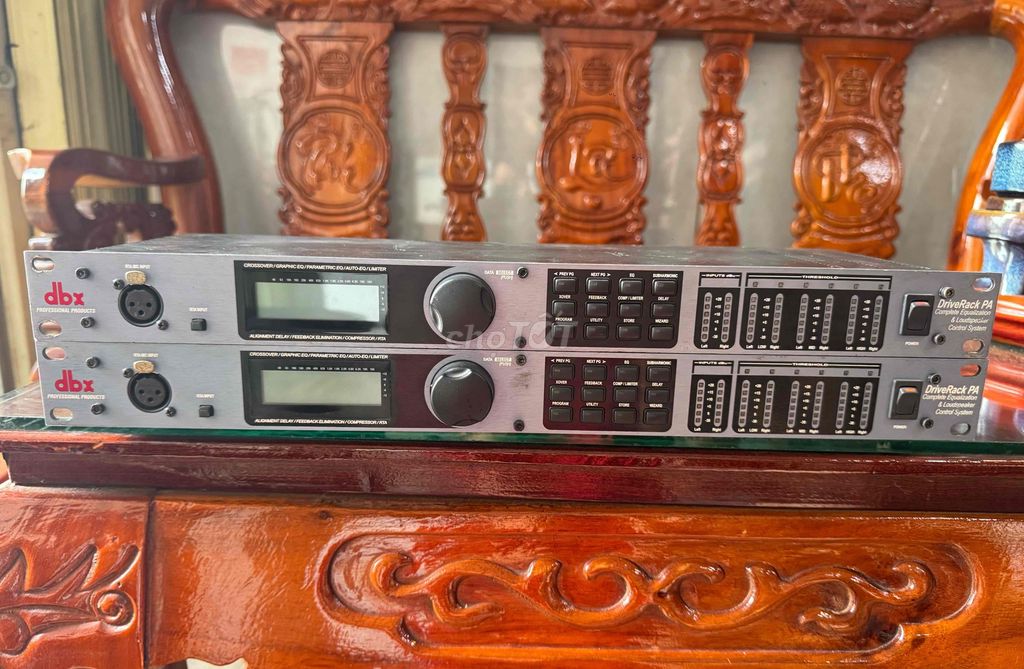 dbx DriveRack PA Bộ xử lý âm thanh Đen. Mua bán Tivi, Âm thanh tại Huyện Gò Dầu Tây Ninh được đăng bởi Trung Thanh hình 1