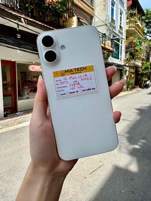 iPhone 16 Plus LL/A 128GB Trắng Xấu