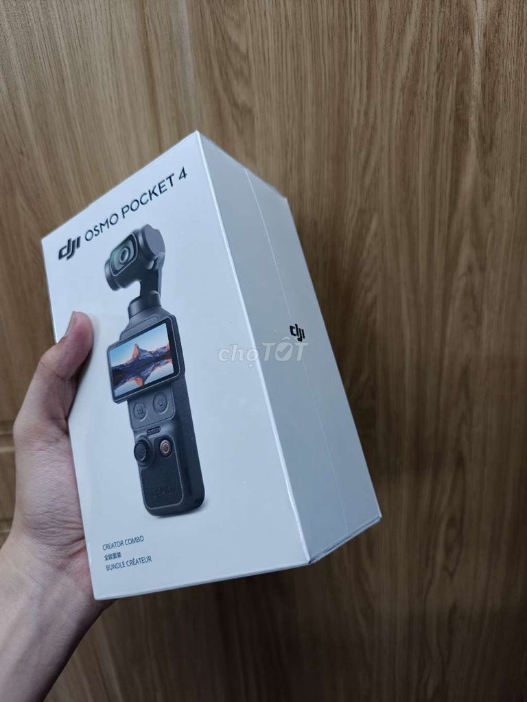 DJI Osmo Pocket 4 Creator Combo Mới 100%. Mua bán Máy ảnh, Máy quay tại Quận Tân Phú Tp Hồ Chí Minh được đăng bởi Chợ Công Nghệ 2nd hình 1