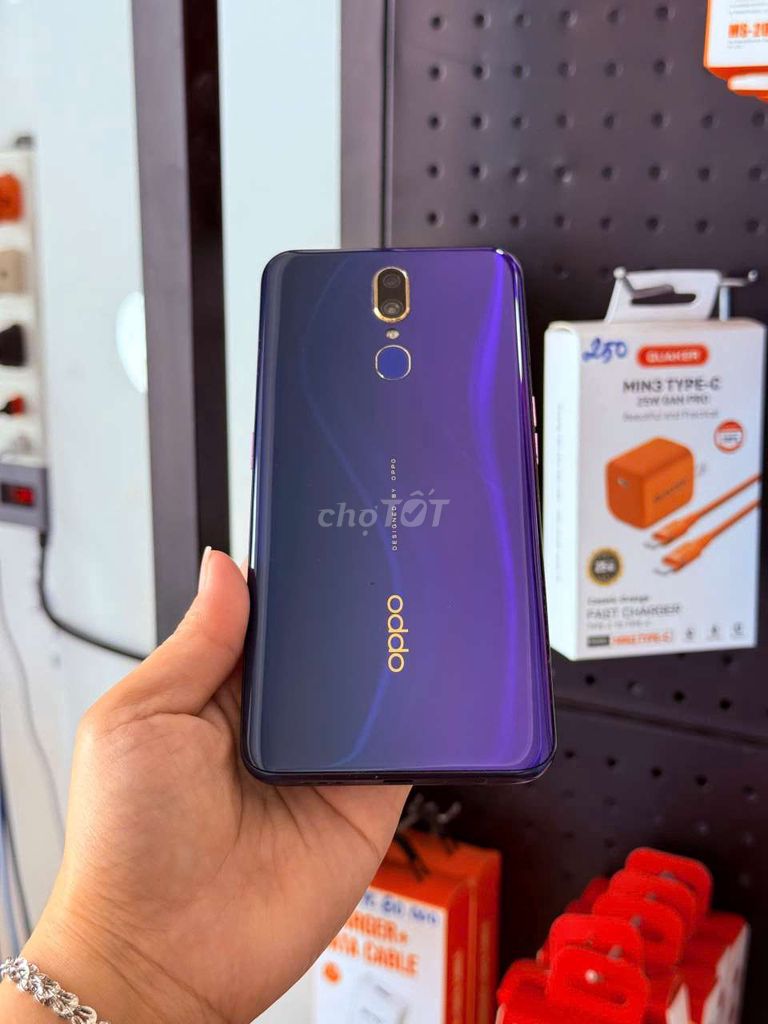 Oppo F11 6GB/64GB Tím Vân tay Like New. Mua bán Điện thoại tại Thành phố Sóc Trăng Sóc Trăng được đăng bởi điện thoại giá sỉ 501lê Hồng Phong  hình 1