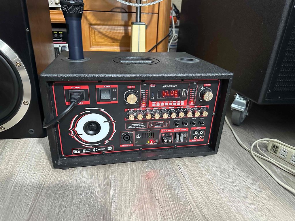 Thanh Lí: Amply Karaoke + Micro. Mua bán Tivi, Âm thanh tại Thành phố Dĩ An Bình Dương được đăng bởi Long Lê hình 1