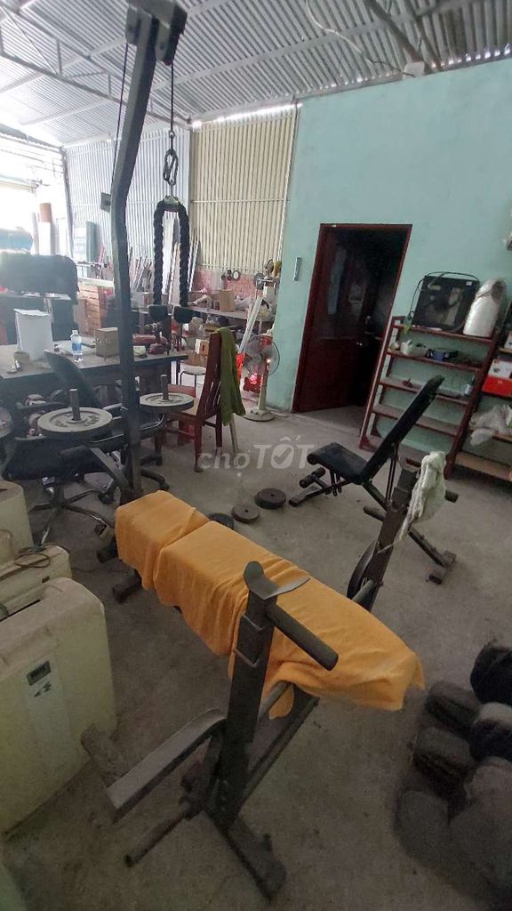 Ghế tập tạ Kim loại da Đen cam. Mua bán Đồ thể thao, Dã ngoại tại Thành phố Biên Hòa Đồng Nai được đăng bởi  QUYỀN QH hình 1
