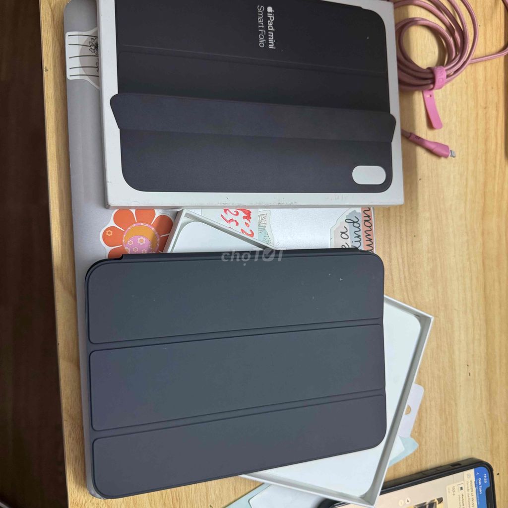 Ốp lưng Apple Smart Folio iPad mini 6 chính hang. Mua bán Phụ kiện (Màn hình, Chuột...) tại Quận 3 Tp Hồ Chí Minh được đăng bởi Phúc Nguyễn hình 1
